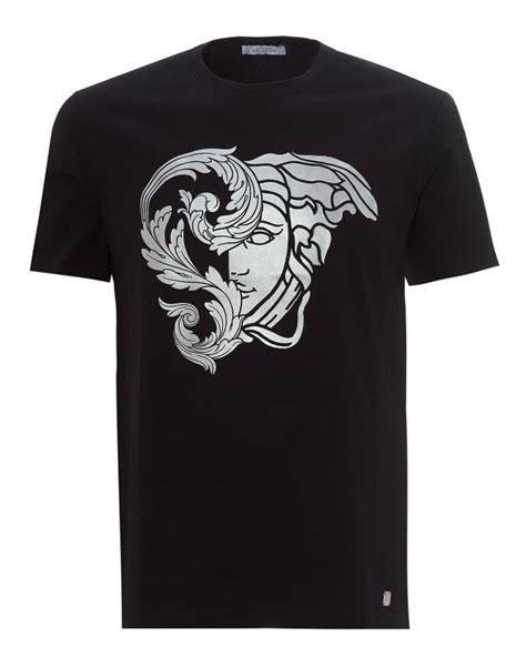 versace collection foil star tee|All T.